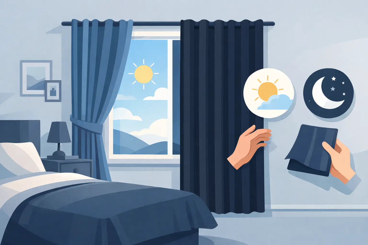 Cortinas black out para dormitorio: cómo elegir